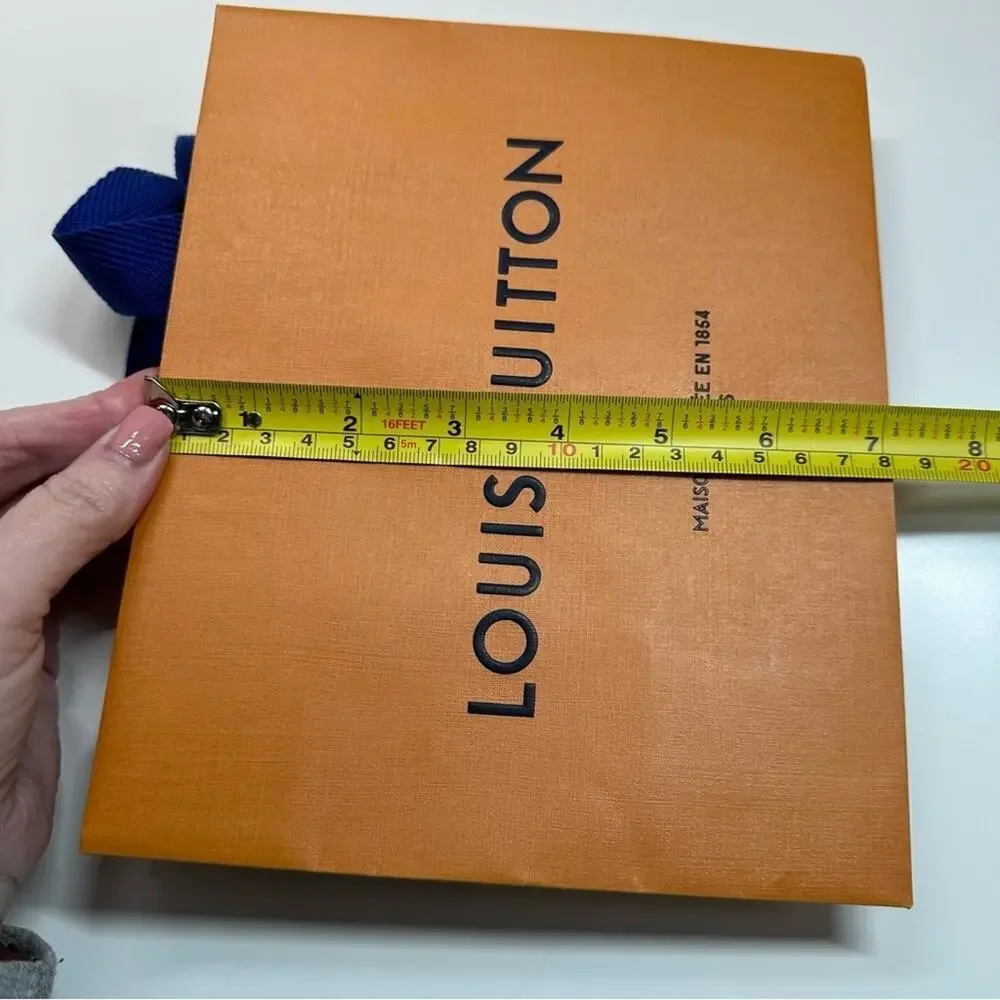 Louis Vuitton LV | Gift Bag | Orange | W8.75 x H7 x D4.5 inch